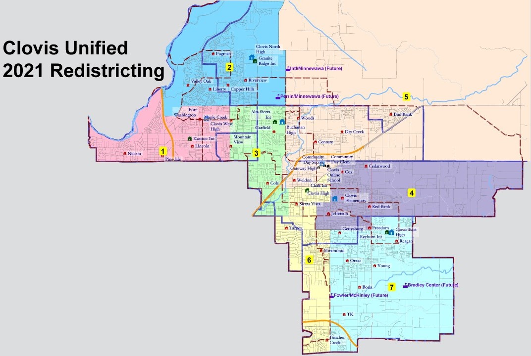 Clovis Unified Map